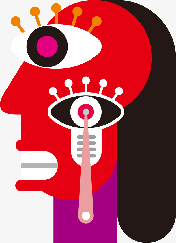 抽象動(dòng)漫人物的高科技產(chǎn)品介紹，未來已至，躍然新生的動(dòng)漫人物風(fēng)采