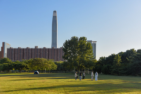 天津新公園亮相，城市綠肺開(kāi)啟新篇章