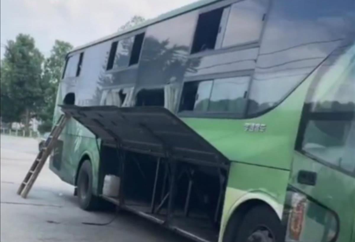 大巴車最新視頻，自然之旅的心靈探索，重拾寧靜的旅程